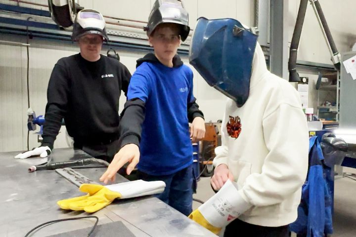 Ausbilder und Schüler