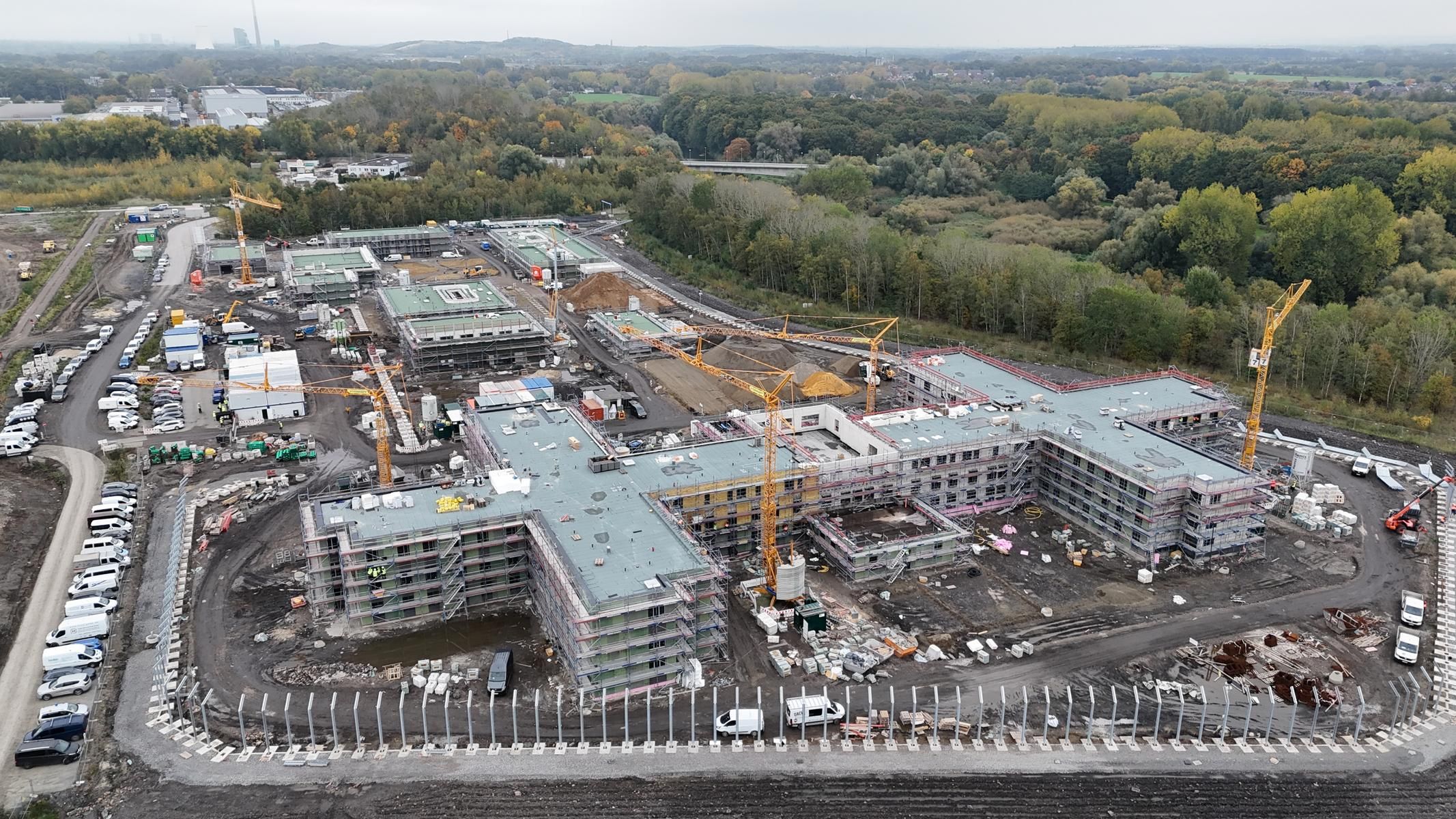 Stahl-Fenstergitter für Klinik, Foto MBN