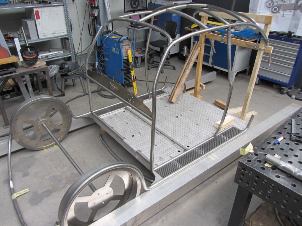 Kletterauto, erste Baugruppe