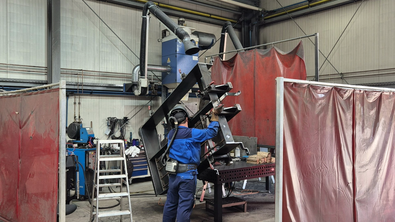 Komplette Stahlbearbeitung