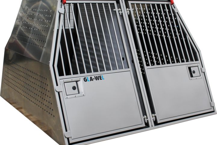 GLA-WEL | Maßgeschneiderte Doppelhundebox