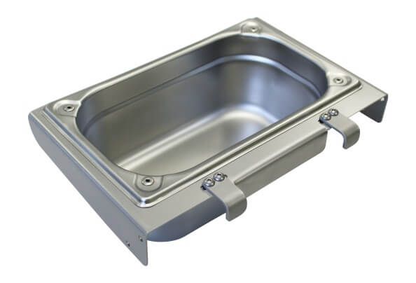 Einhänge-Hundenapf aus Edelstahl