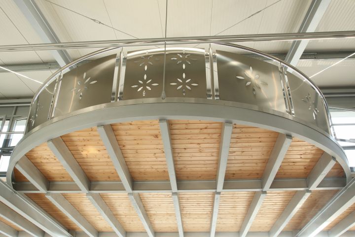 GLA-WEL |Balkon-Geländer Motivfüllung