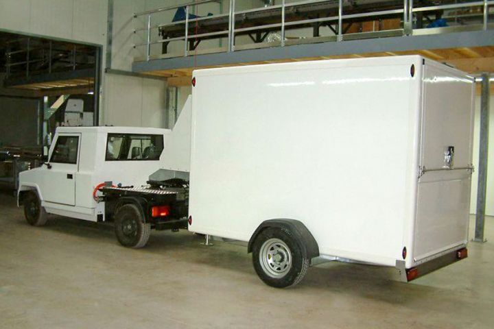 Kühlanhänger als Auflieger