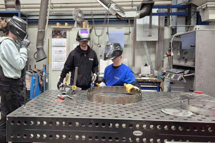 Ausbilder und Schüler