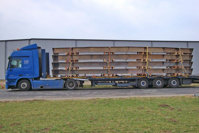 Beladener LKW