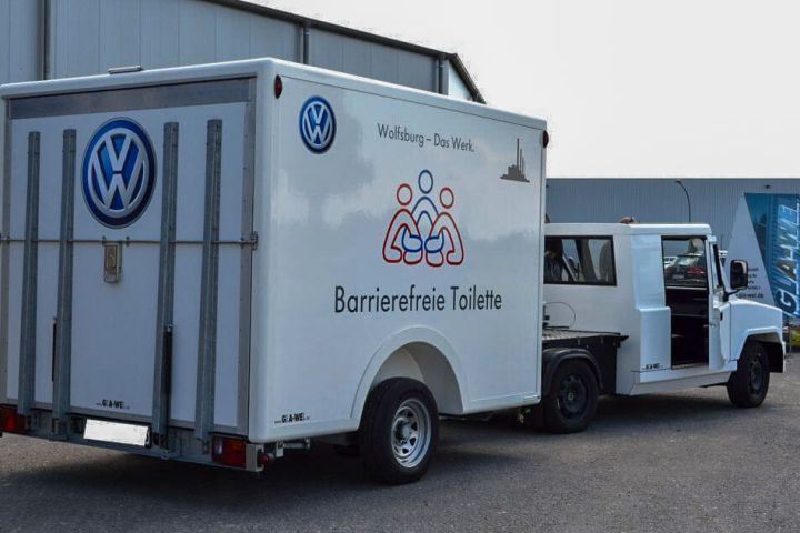 Spezialanhänger Toilettenwagen