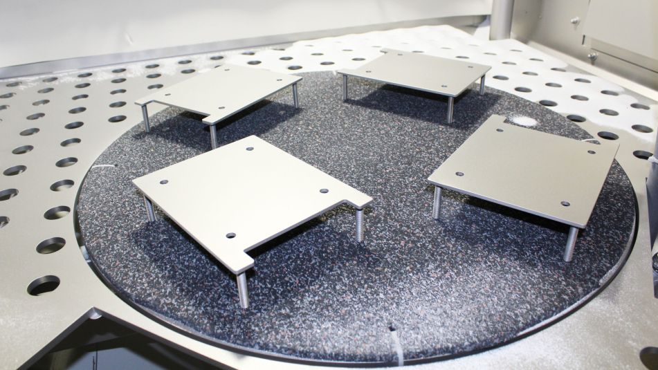 Strahlteile aus Edelstahl