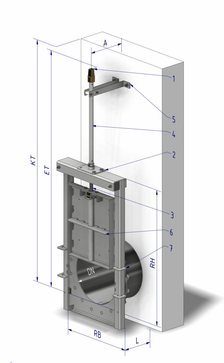 GLA-WEL | End-Gewindeschieber EDN