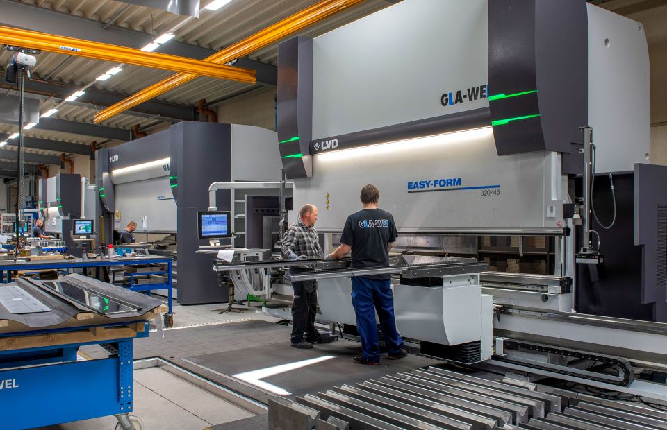 Abkanten und Umformen