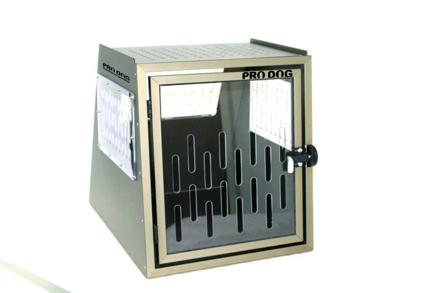 PRO DOG S Hundetransportbox | Kunststofftür