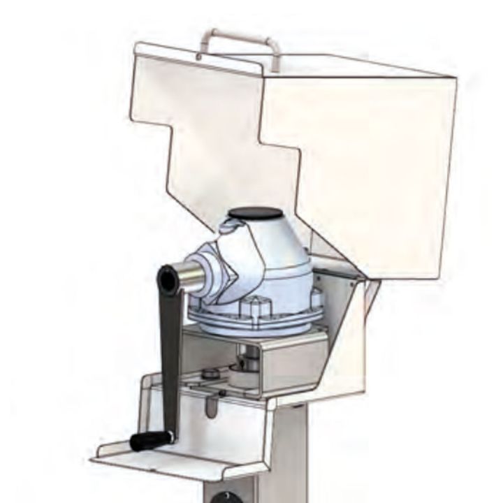 GLA-WEL | Abdeckhaube  für Getriebe mit Handkurbel