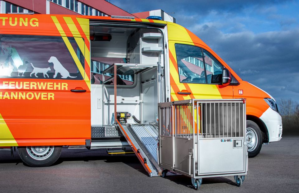 Diensthundetransport