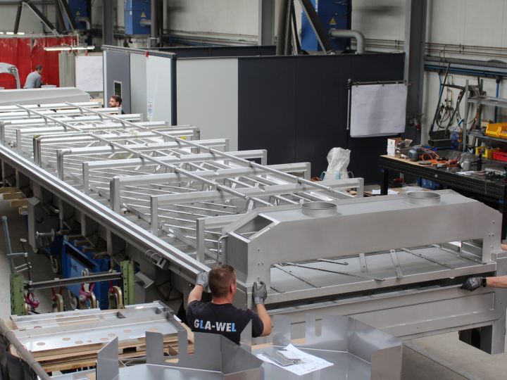 Komplexe Edelstahlwanne für Lebensmittel-Garanlage