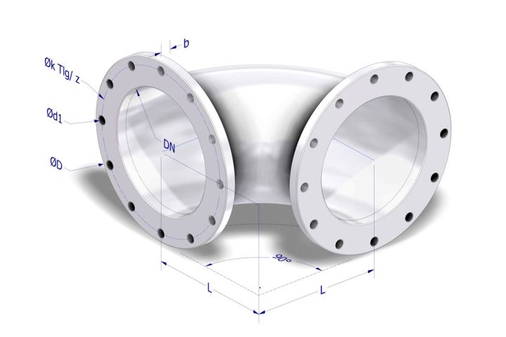 GLA-WEL | Rohrbogen GW-QS90