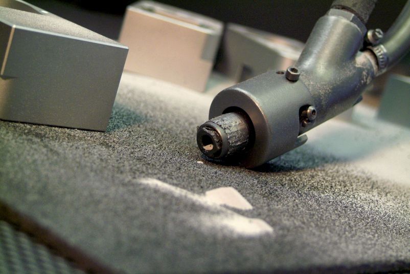 GLA-WEL | Glasperlstrahlen Handstrahlanlage Detail