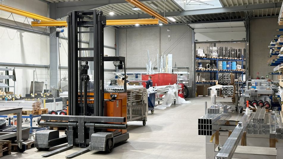 Aluminiumverarbeitung Produktion