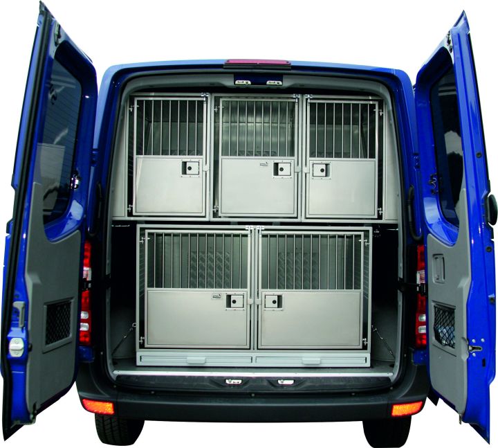 Hundetransportboxen-Anlagen