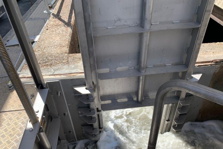 GLA-WEL | Gehäuselose Armaturen, Rinnenschütz