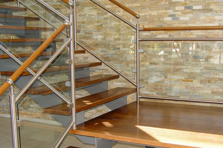 Treppengeländer Edelstahl