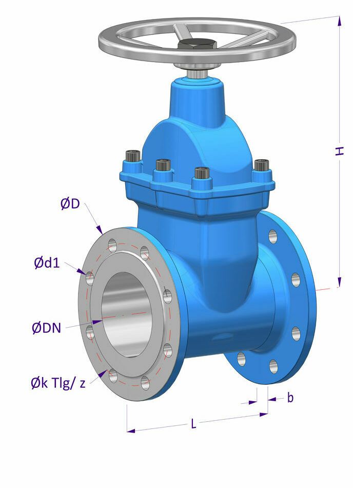 GLA-WEL | Keilflachschieber GW-KF 4A