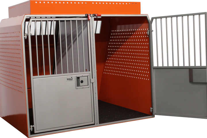 GLA-WEL | Maßgeschneiderte Doppelhundebox