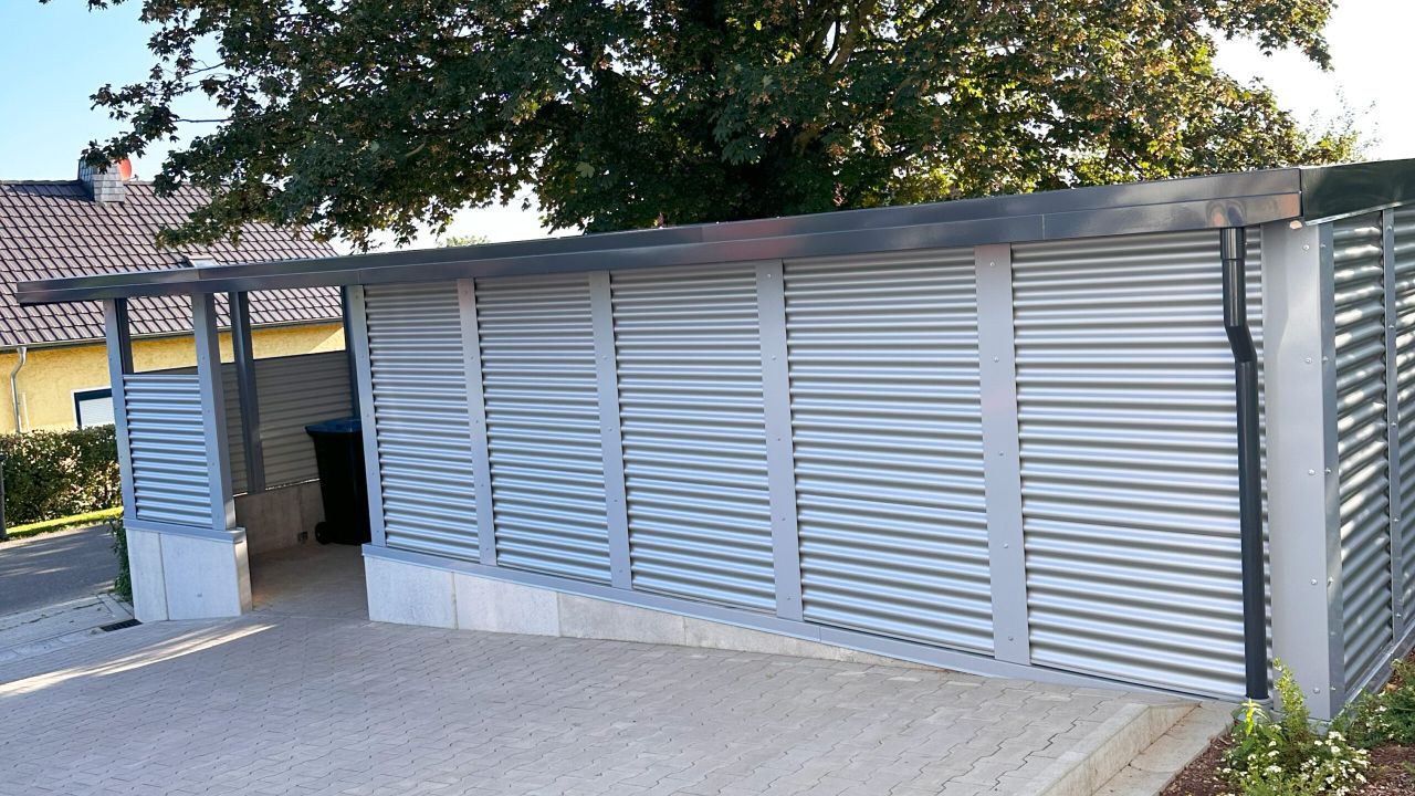 Fahrradunterstand Vorderseite, Beitragsbild