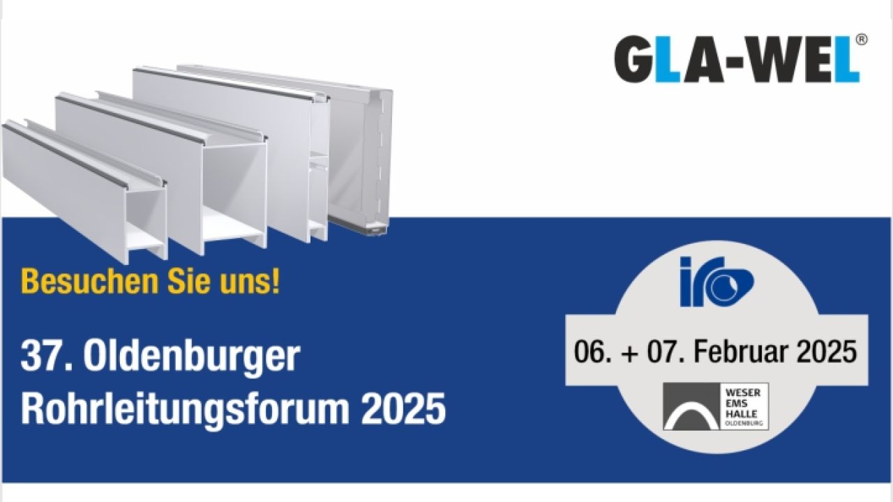 GLA-WEL ist Aussteller IRO 2025