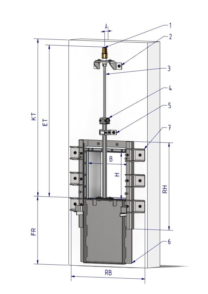 GLA-WEL | Absenkschieber AS