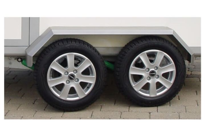 Edelstahl-Kotflügel Tandem