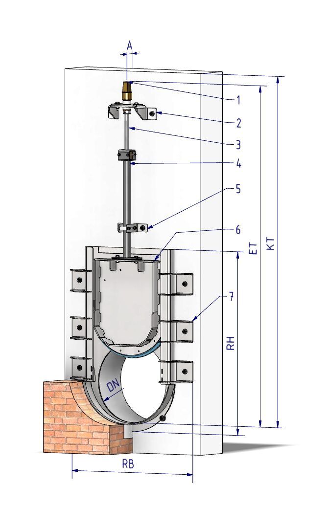 GLA-WEL | Gewinde-Drosselschieber GDS-R