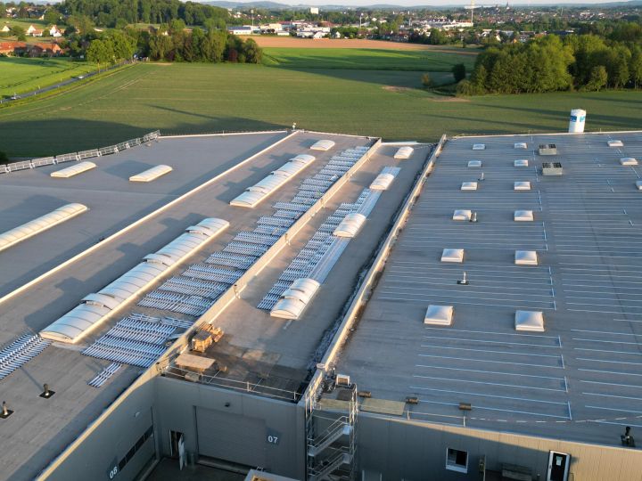 Solarstrom für die Produktion