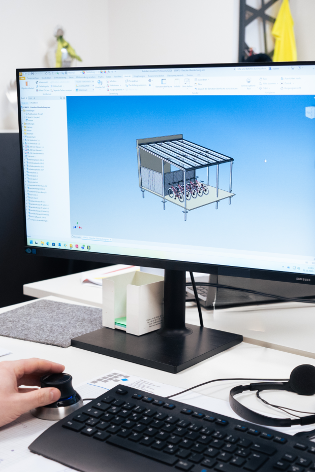 Konstruktion und Entwicklung, Büro